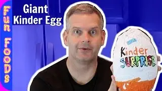DIY How to Make a Giant Kinder Surprise Egg | Opening a Giant Kinder Egg