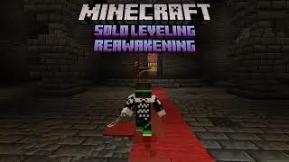 *AMAZING* Solo Leveling Reawakening x Epic Fight | Minecraft Solo Leveling Mod