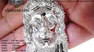 Iced Out Jesus Pendant www.shimuns.com