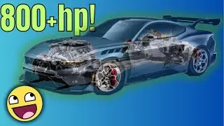 The Engineering Marvel Of The Mustang GTD's Drivetrain!!
