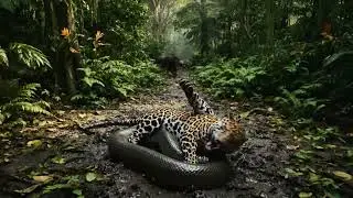 Jungle Run | Cinematic Wildlife Chase in 8K Ultra Realism