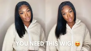 WATCH ME INSTALL THIS NEW THREE PART LACE FRONT WIG FT UNICE HAIR| DIJAH ALIZE