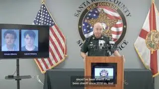 Santa Rosa County sheriff discusses arrests in connection to gruesome death of teen girl
