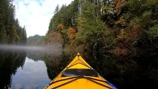 Fall Kayaking - Estacada Lake, Oregon