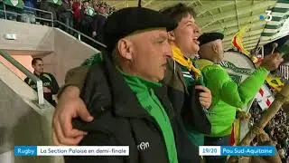 Section : le quart de finale de la Challenge Cup avec les supporters