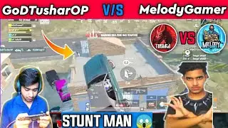 😯@GoDTusharOP vs Melody Gamer🔥 || God Clan vs Reo Clan Fight😱 || God PraveenYT vs Melody Gamer