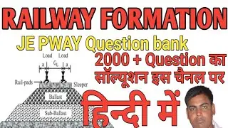 Rail track formation in Indian Railways|| types of formation in Railway || @RailPath