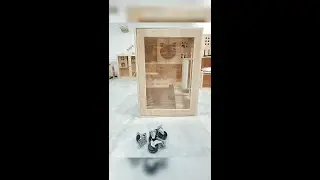solid wood cat tree house for large cats  in 2022