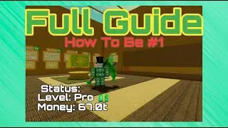 🤐💵FULL GUIDE To become #1 on the LEADERBOARD in Clicker Incremental! (noob/pro tips) 💵🤔 [Roblox]