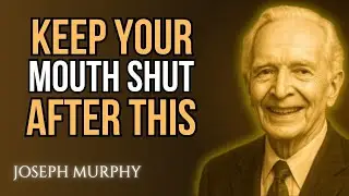 The Dangerous Power of Words — Silence Unlocks Miracle by joseph murphy