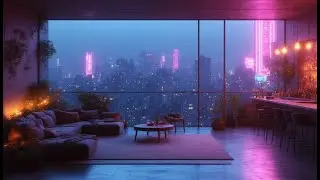 Chill Lo-Fi Beats to Relax, Study & Focus | watching the city glow