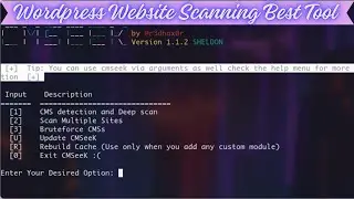 All About CMS Detection and Exploitation Best Tool in Kali Linux #wordpress