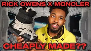 Rick Owens X Moncler Moon Boots ! Watch this before u buy !