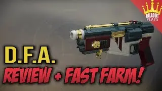 Destiny 2:  D.F.A. Hand Cannon Review & Fast Farm