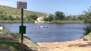 Crossing the Breede River with the Malgas Pont, Western Cape 😎