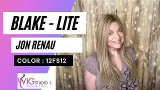 Jon Renau BLAKE LITE Wig Review | 12FS12 Malibu Blonde | WIGGIN WITH CHRISTI