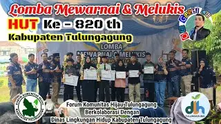 Lomba Mewarnai dan Melukis, Tema Lingkungan Hidup, HUT Tulungagung ke 820 th