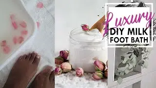 Luxurious Milk Foot Soak Bath