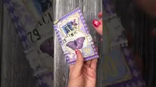 Easy hidden pocket! Just k journaling idea #scrapbooking #junkjournaling