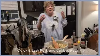 Quick & Easy | LOW CARB | Pork and Cabbage Stir Fry