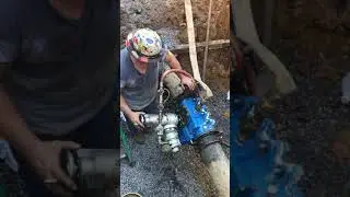 Live waterline valve insertion