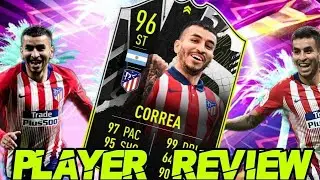 FIFA 21 : PLAYER REVIEW DE ( Joaquin Correa ) APRES SON UP !!