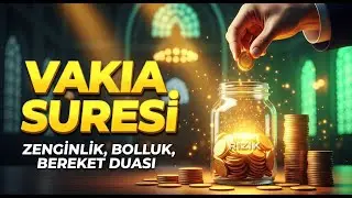 VAKIA SURESİ DİNLE 🤲🏻 RIZIK KAPILARI AÇILIYOR | BOLLUK VE BEREKET İÇİN DUA