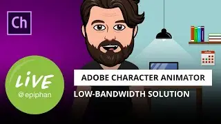Adobe Character Animator as a low-bandwidth solution for live streaming