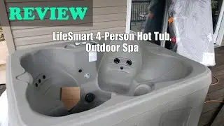 LifeSmart 4-Person Hot Tub Review: Outdoor Spa 2025
