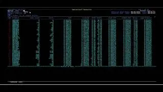 Db2 Query Monitor Training Videos 03: Column setup (ordering sorting printing)
