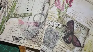 Craft with me: More Altered, Collaged journaling envelopes with journal cards