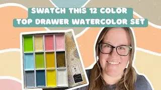Swatch these watercolors from Top Drawer with me