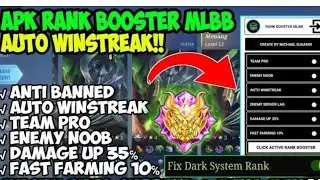 LASTEST RANK BOOSTER ML APP APK| Auto wintreak MOBILE LEGENDS 2024 #rankbooster #mlbb #mobilelegends