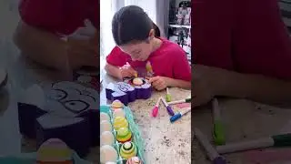 Egg painting with Egg Decorator - Easter fun for kids of all abilities!