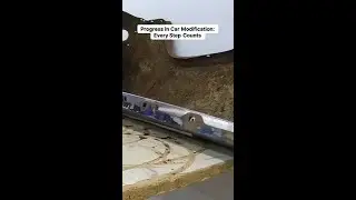 Witness the Art of Precision in Car Modification!