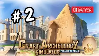 Craft Archeology Simulator: Pyramid to Polar Nintendo Switch Gameplay