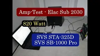 Amp-Test &ndash; Elac Sub 2030 mit Aktivmodul vom SVS SB-1000 Pro - STA-325D