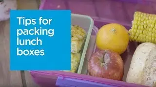 Tips for packing lunchboxes
