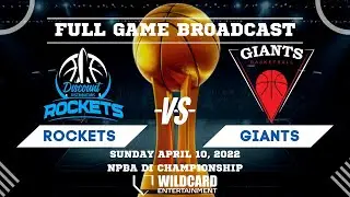 Discount Distributors Rockets VS Commonwealth Bank Giants | NPBA Restart Division I Finals Game 2