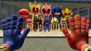 SURVIVING BOSS SONIC INNYUME SMILEY.EXE & SUPER SONIC SMILEY'S AND OTHER In Garry's Mod