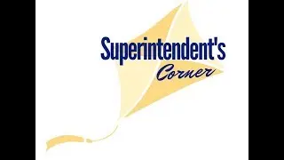 Superintendent's Corner with Lilly Scholarship recipients
