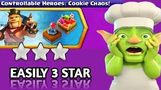 Easily 3 star Controllable Heroes Challenges 1-7 in Clash of clans,🔥
