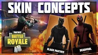 BEST SKIN CONCEPTS For Fortnite : Battle Royale /// Top 5
