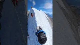 Virgin ￼peak chhuama -1 and chhuama -2 summited using 1000m traverses.#unclimbed #mountains #peak