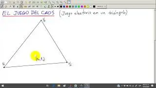 Juego del Caos - Descripción y programación.