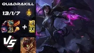 BOTTOM Kai'Sa vs Ziggs [QUADRAKILL] - NA Grandmaster Patch 25.23