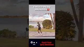 ADRIEN BRONER RUNNING 5 MILES GETTING BACK IN SHAPE