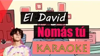 Karaoke - Nom&aacute;s tu - El David (97music) | INSTRUMENTAL Nomas tu el david - [Acustico]