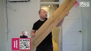 PVC click vloer leggen - baan voor baan uitgelegd | Hello Floor