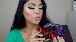 TARTE Tarteist Pro Remix |  Maquillaje verde y azul  | Gerel Matta
